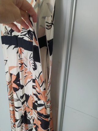 Vestido de verano estampado floral Caroll talla 40
