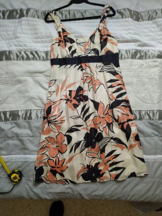 Vestido de verano estampado floral Caroll talla 40