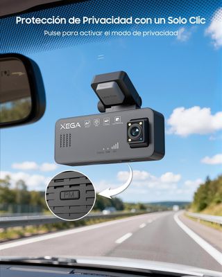 Dash cam XEGA coche con tarjeta SIM