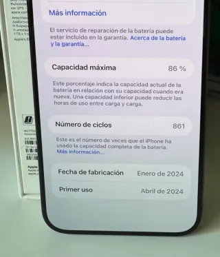 iPhone 15 Pro Max Gris