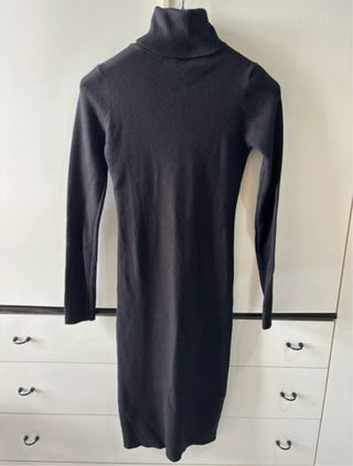Vestito collo alto Jean Louis François nero