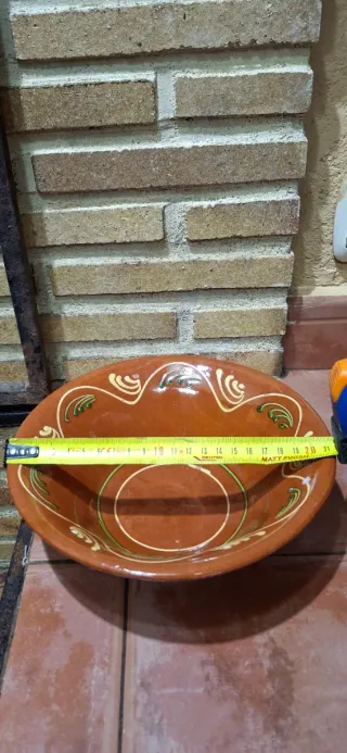 Conjunto barro decorativo