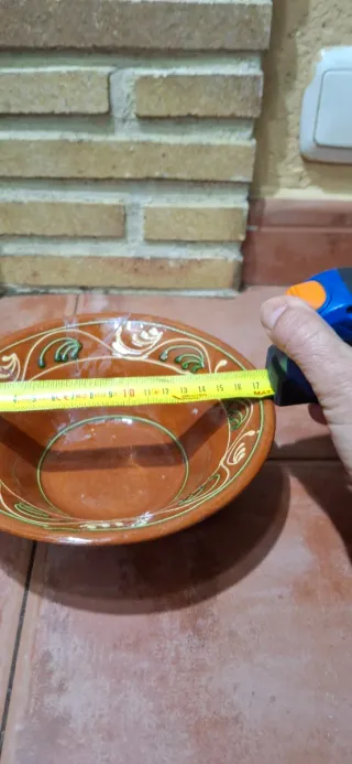 Conjunto barro decorativo