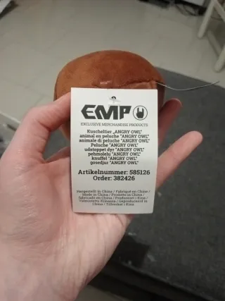 Squishy gufo di Emp