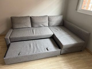 Sofá Cama IKEA Gris Oscuro