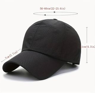 Gorra Béisbol Blanca Perforada