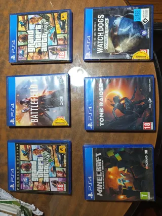 Juegos ps4 (6 Juegos)