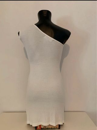 Vestito corto Silver Dagger Nero/Bianco