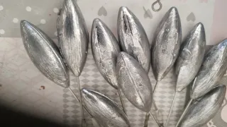 Lote 10  plomos pesca 120g y 130g