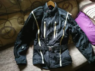 Chaqueta Moto Goyamoto Hombre Negra