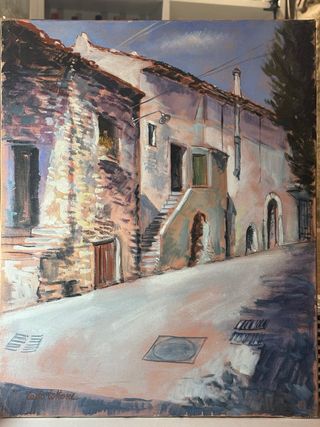 Cuadro abstracto acrílico