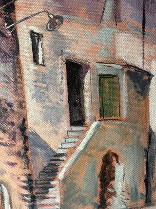 Cuadro abstracto acrílico