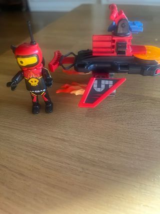 Playmobil Moto Lanzadora Discos
