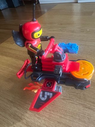 Playmobil Moto Lanzadora Discos