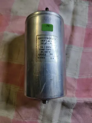 Condensador Arcotronics MKP 1.44/A 200uF 400V