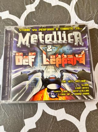 CD Tributo Metallica & Def Leppard