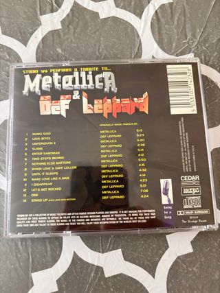CD Tributo Metallica & Def Leppard
