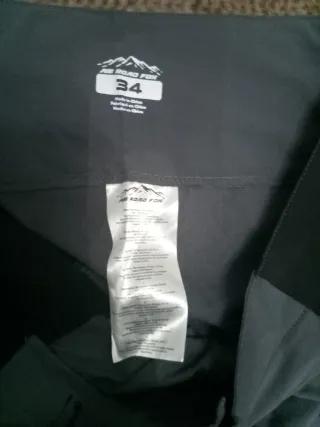 Pantalón Ciclismo Montaña Talla 34