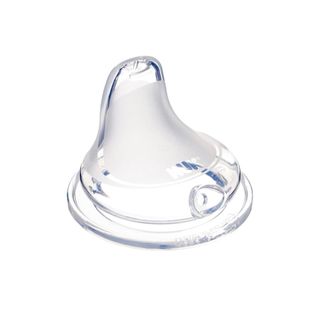 NUK 2 boquillas de silicona 6-18 meses