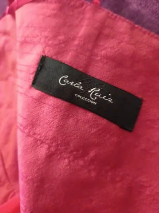 Vestido fiesta rosa T.36/38. Rosa cobre.