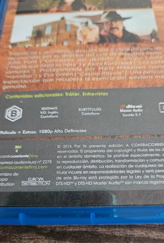 Bluray The Salvation (Los Malvados Sangrarán)