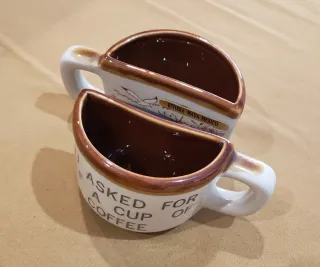 Tazze caffè umoristiche ceramica