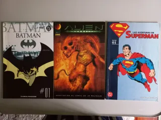 BATMAN AÑO 1. SUPERMAN 1 ALIENS , RESURRECCIÓN