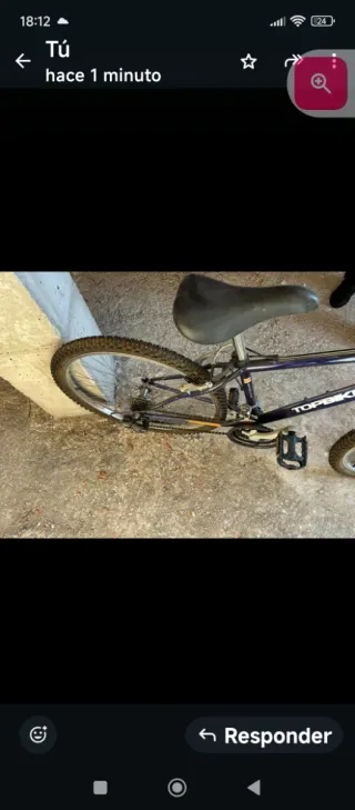 Bicicleta Topbike Nueva