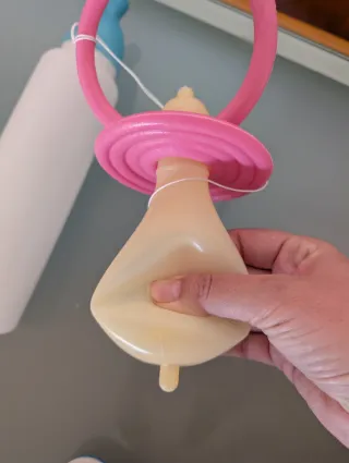 Biberón y Chupete Gigante Disfraz Carnaval