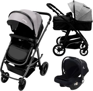 Carro de bebé joie  gris