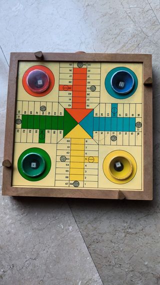 Juego de la Oca y Parchís antiguo