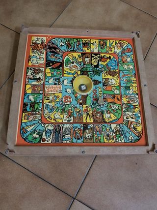 Juego de la Oca y Parchís antiguo