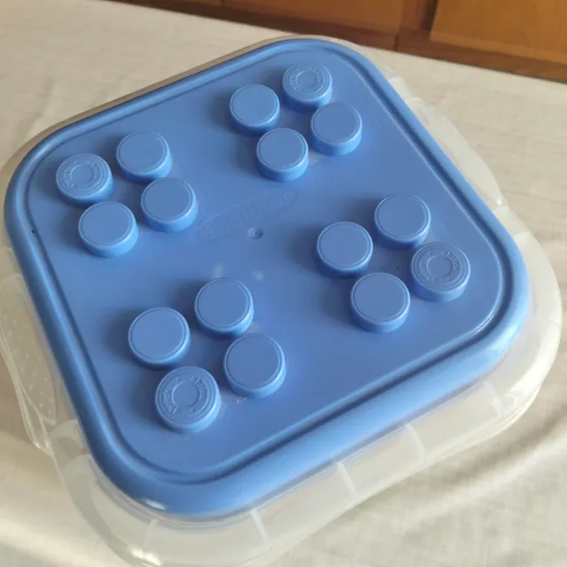 Scatola cubetti tipo Lego 30 pezzi