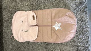 Saco Jané bebé estrella rosa