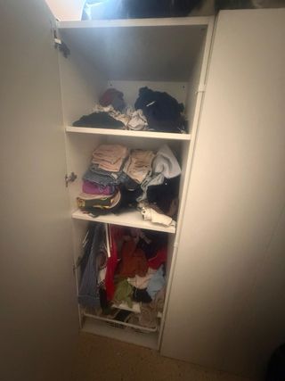 Armario blanco 3 puertas