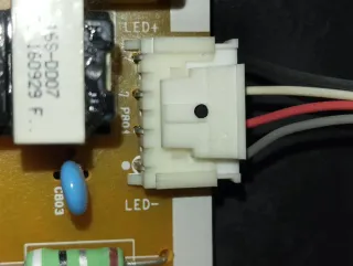 Tiras LED LG 49 y cable conexión