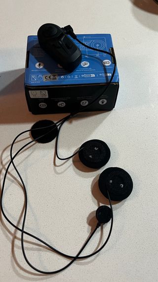 Intercomunicador Casco Moto Bluetooth. 2 unidades