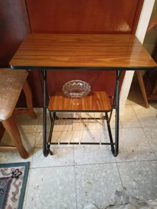 Mesa Carrito Auxiliar Madera