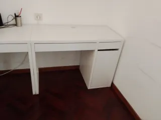 Mesa escritorio IKEA blanca