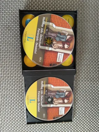 3 CDs para niños alemán - inglés Langenscheidt