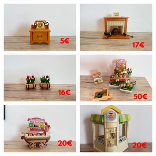 Sylvanian Families - Tienda Dulces y Flores