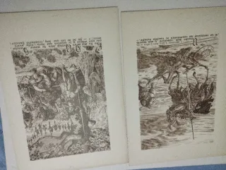 30 Litografie Don Chisciotte 48x34 cm