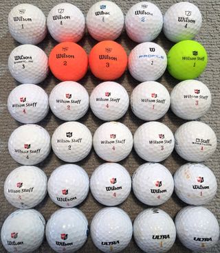 30 Bolas de Golf Wilson Staff y Ultra