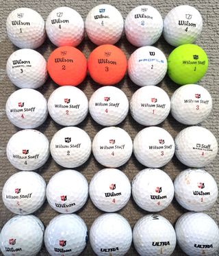 30 Bolas de Golf Wilson Staff y Ultra