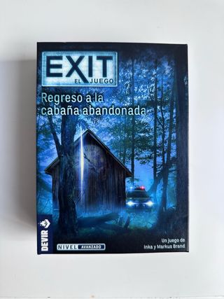 Juego Exit Regreso a la cabaña abandonada Escape
