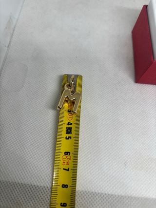 Ciondolo lettera M oro
