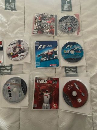 Pack 5 Juegos PS3: FIFA 11, NBA 2K14, F1 2012, NHL