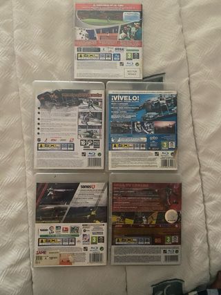 Pack 5 Juegos PS3: FIFA 11, NBA 2K14, F1 2012, NHL