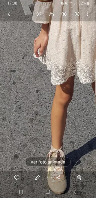 Vestido y zapatos evento niña