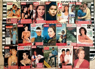 Lote 20 revistas realeza Mónaco, Grace Kelly,.etc.